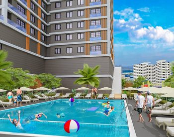 Apartments in a Complex in an Advantageous Location in Esenyurt 3