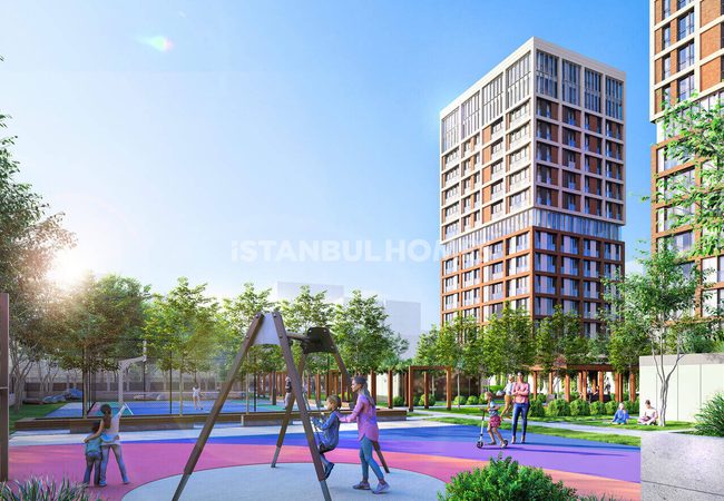 İstanbul Kadıköy'de Havuzlu Sitede Şehir Manzaralı Daireler 14