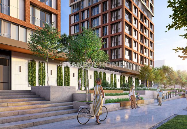 İstanbul Kadıköy'de Havuzlu Sitede Şehir Manzaralı Daireler 13
