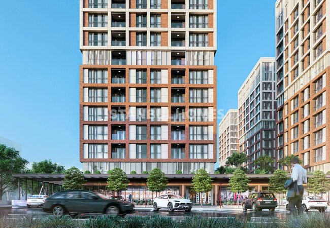 İstanbul Kadıköy'de Havuzlu Sitede Şehir Manzaralı Daireler 5