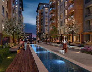 Properties in a Complex with Rich Amenities in Istanbul Sultangazi 3