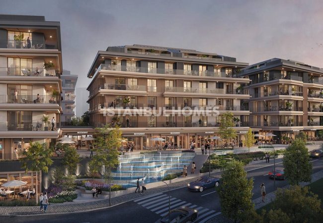Wohnungen In Projekt Mit Reichen Eigenschaften In Sisli Istanbul 2
