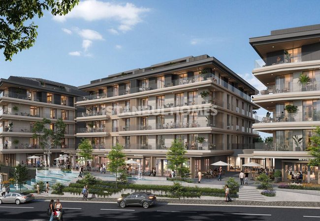 Wohnungen In Projekt Mit Reichen Eigenschaften In Sisli Istanbul 4