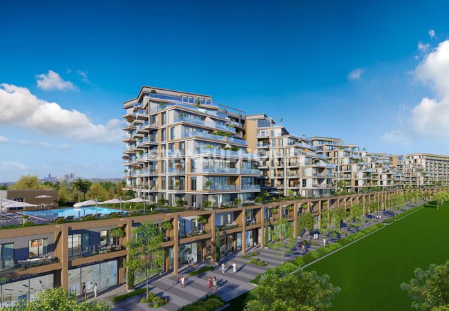 Elegante Wohnungen In Einem Projekt Mit Meerblick In Buyukcekmece 2