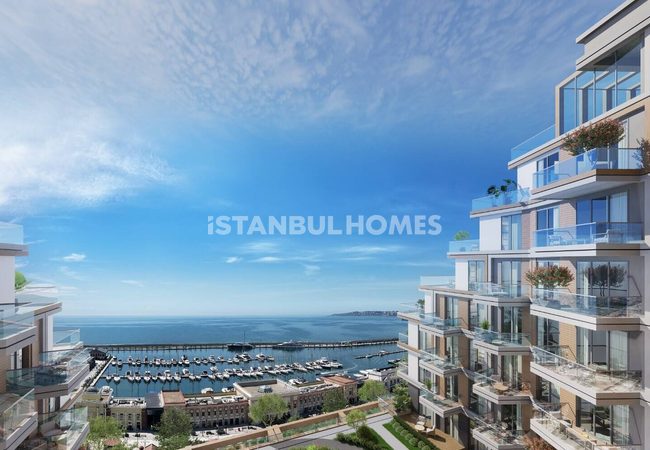 Elegante Wohnungen In Einem Projekt Mit Meerblick In Buyukcekmece 6