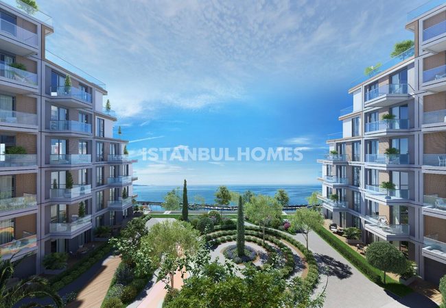 Elegante Wohnungen In Einem Projekt Mit Meerblick In Buyukcekmece 5