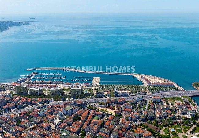 Elegante Wohnungen In Einem Projekt Mit Meerblick In Buyukcekmece 1