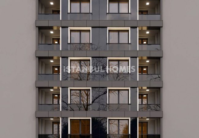 Flats with Smart Home System and Parking Lot in Eyüpsultan Istanbul