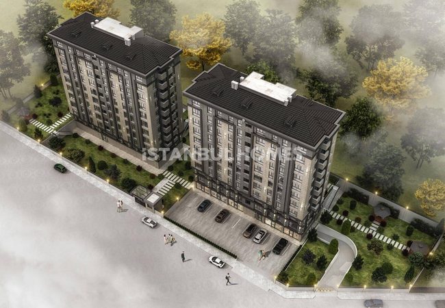 Квартиры с видом на город и бассейном и тренажерным залом в Эюпсултане 6