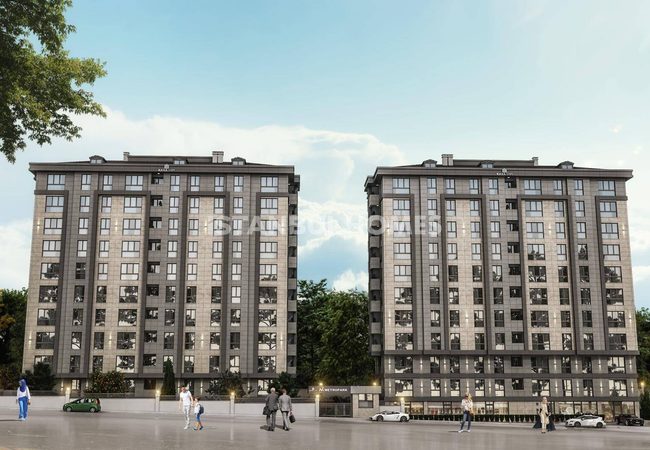 Квартиры с видом на город и бассейном и тренажерным залом в Эюпсултане