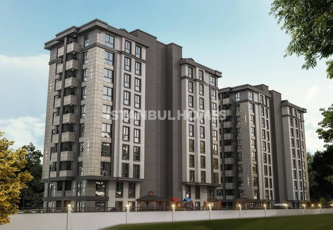 Квартиры с видом на город и бассейном и тренажерным залом в Эюпсултане 1