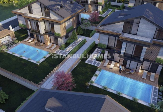 Luxurious Nature-view Houses with Pools in Beylikdüzü İstanbul 2