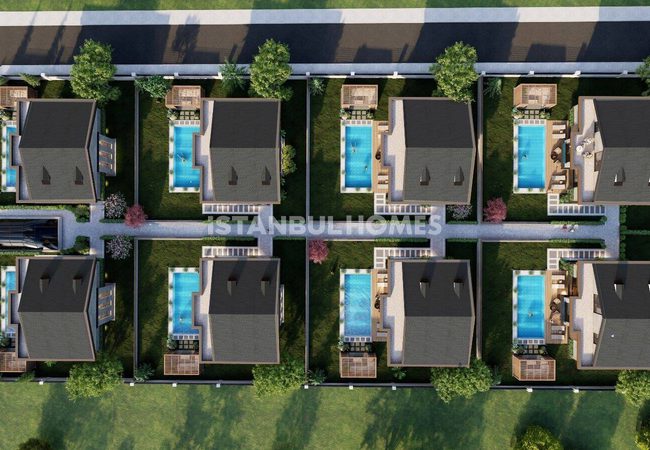 Luxurious Nature-view Houses with Pools in Beylikdüzü İstanbul 4