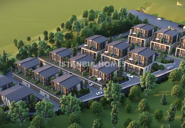 Başakşehir Bahçeşehir'de Müstakil İkiz Ev Projesi 1