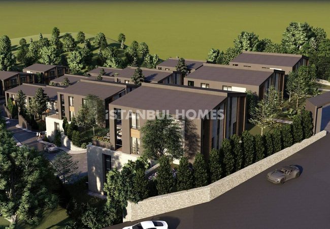 Başakşehir Bahçeşehir'de Müstakil İkiz Ev Projesi 2