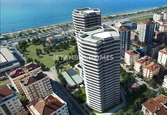 Flats with Sea and Islands Views in Kartal İstanbul 3