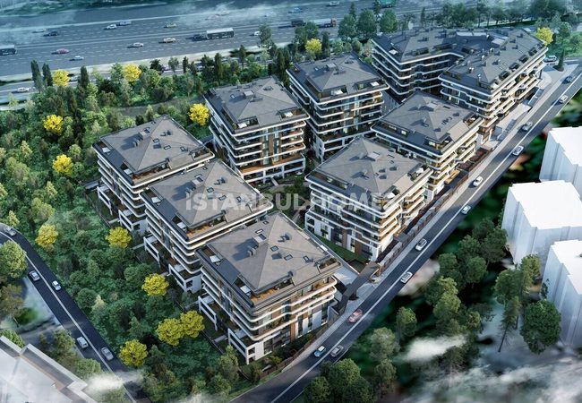 Elegante Wohnungen In Einer Anlage Mit Hallenbad In İstanbul 1