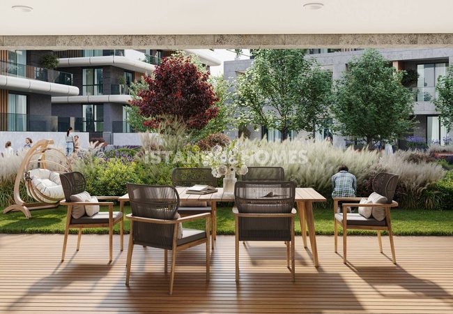 Elegante Wohnungen In Einer Anlage Mit Hallenbad In İstanbul 6