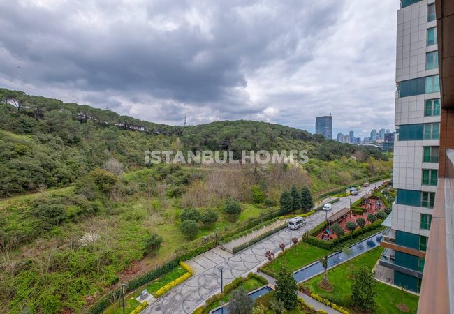 Appartement Avec Vue Sur La Forêt À Sarıyer, Près Du Centre Commercial 2