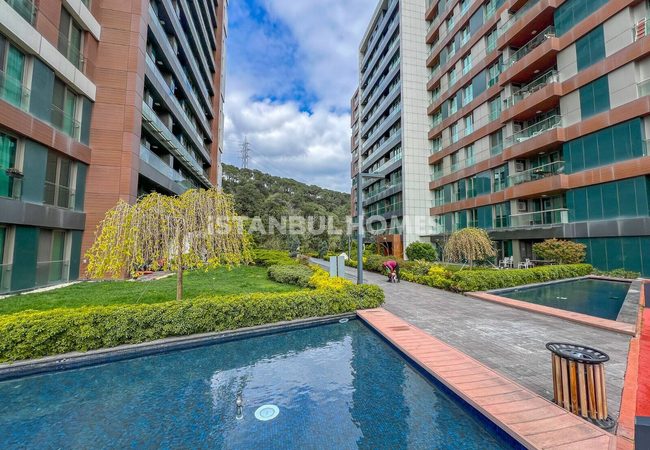 Appartement Avec Vue Sur La Forêt À Sarıyer, Près Du Centre Commercial 1