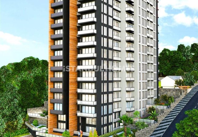 عقارات بإطلالة بحرية في مجمع سكني في كارتال، إسطنبول 2