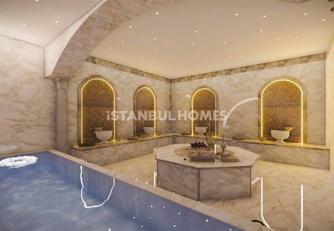 عقارات بإطلالة بحرية في مجمع سكني في كارتال، إسطنبول 7