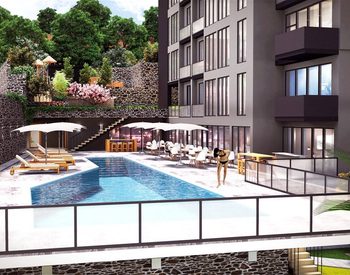 3-bedroom Flat in a Complex with Pool in Istanbul Kartal 1