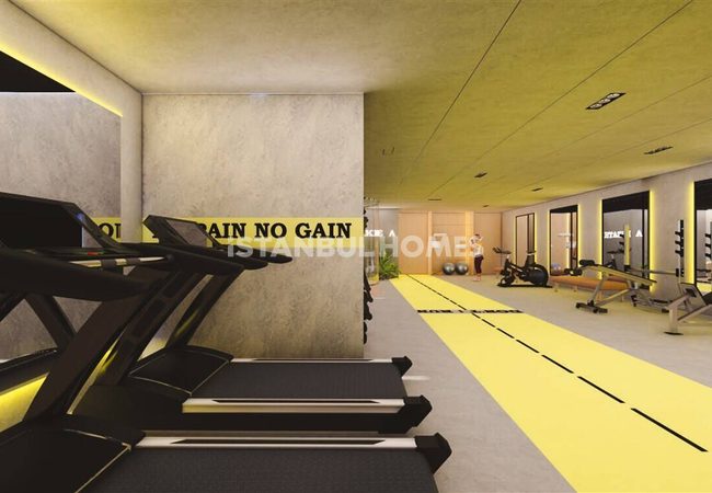 4-zimmer-wohnung In Anlage Mit Pool In Istanbul Kartal 17