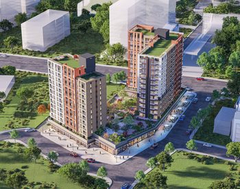 Квартиры в 400 м от станции метро в Стамбуле, Зейтинбурну 2
