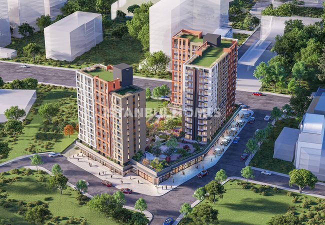 泽伊廷布尔努 (zeytinburnu) 距离地铁站 400 米的优雅公寓 1