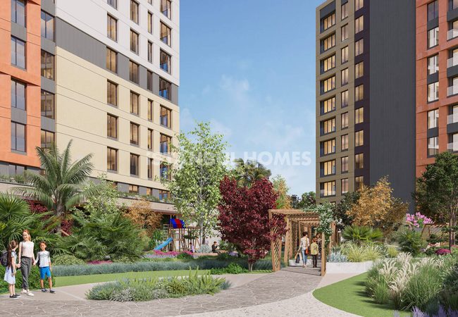泽伊廷布尔努 (zeytinburnu) 距离地铁站 400 米的优雅公寓 6