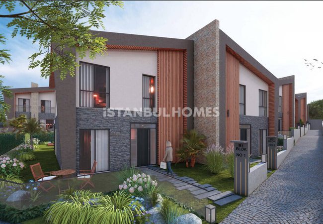 İstanbul Beykoz'da Güvenlikli Sitede Havuzlu 5 Odalı Villalar 5