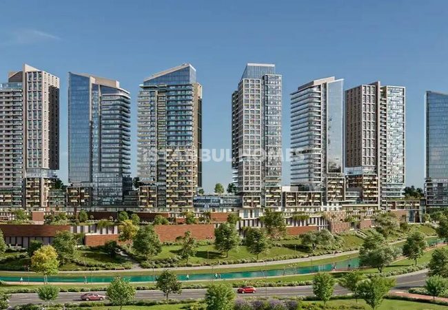 伊斯坦布尔萨里耶尔 (sariyer) 高档住宅区森林景观公寓