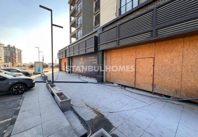 Shops in a Project Close to the Metro in Basaksehir 2