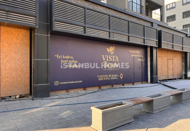 Shops in a Project Close to the Metro in Basaksehir 3
