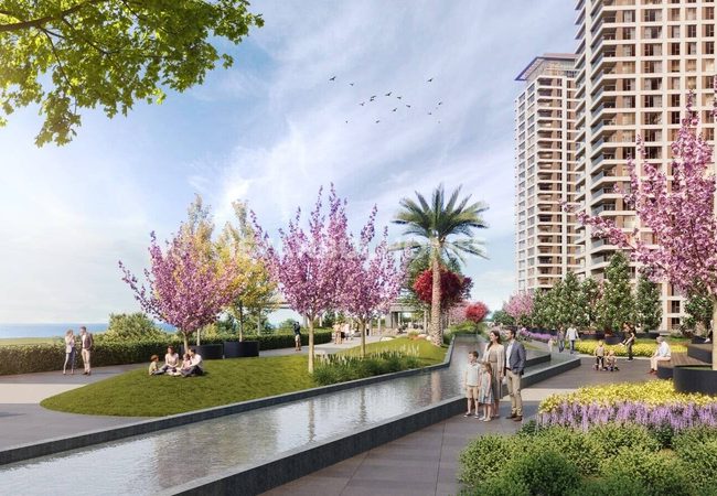 İstanbul Kartal'da Sahil Yürüyüş Yoluna 200 M Mesafede Daireler 10