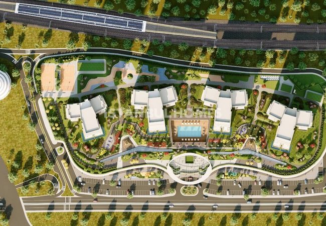 İstanbul Kartal'da Sahil Yürüyüş Yoluna 200 M Mesafede Daireler 16