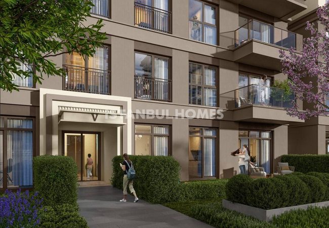 Lake-view Apartments Near Marmaray Stop in Kucukcekmece 10