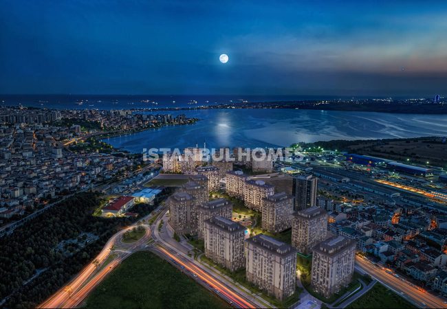 Lake-view Apartments Near Marmaray Stop in Kucukcekmece