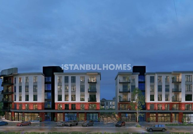 Wohnungen In Einer Wohnanlage Mit Parkplätzen In Başakşehir 3