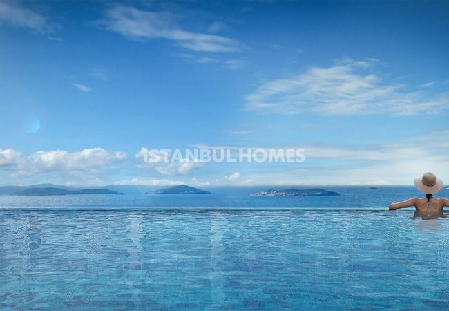 Wohnungen Mit Meerblick Und Privatpool In Ataşehir 3