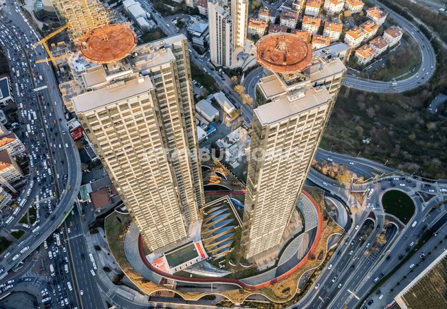 شقق مع بركة سباحة وصالة ألعاب رياضية ومول في بيشكتاش إسطنبول 1