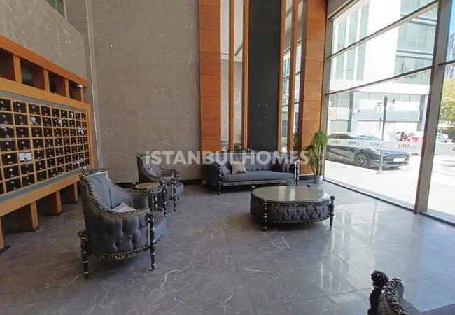 آپارتمان شیک با استخر مشترک در اسن یورت استانبول 11