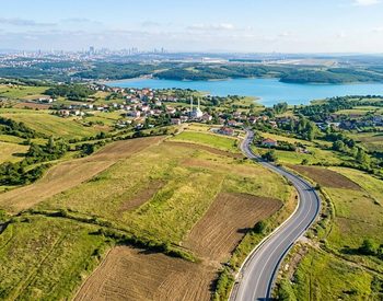 Land for Sale with Nature and City Views in İstanbul 1
