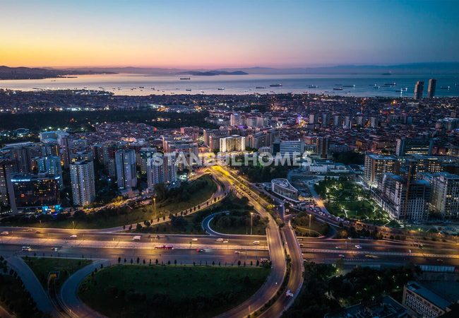 شقق مع شرفات في موقع مركزي في اسطنبول 4
