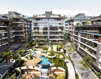 Apartments with Pool and Sauna in Uskudar İstanbul