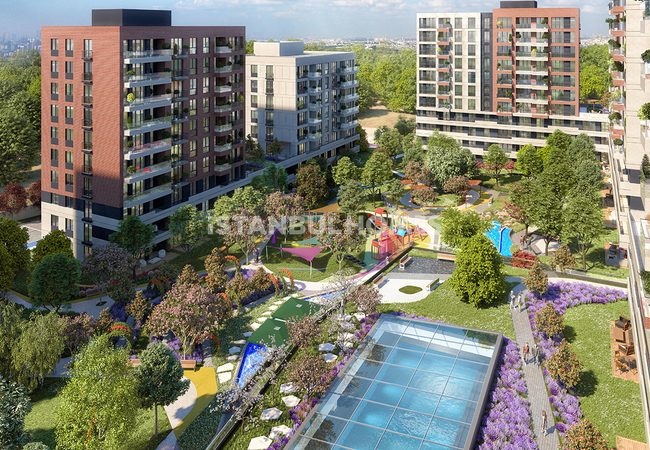阿瓦西拉尔(avcılar)具有当代美化环境的豪华公寓 8
