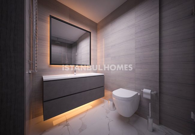İstanbul Başakşehir’de Şehir Manzaralı Modern Daireler 10