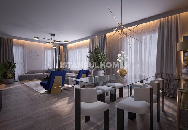 İstanbul Başakşehir’de Şehir Manzaralı Modern Daireler 9