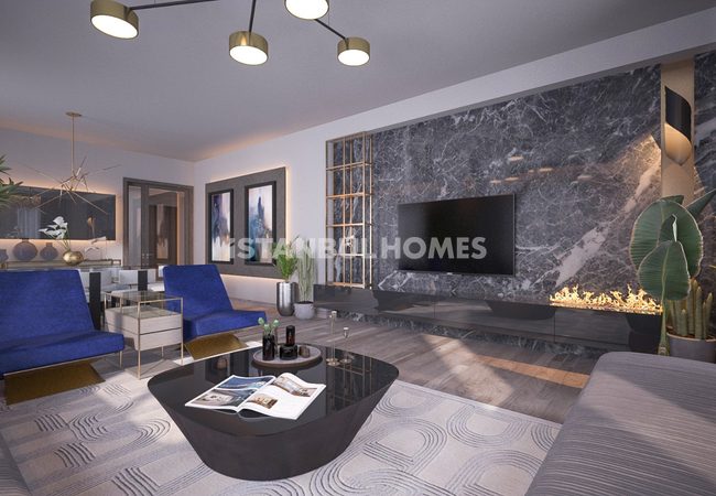 İstanbul Başakşehir’de Şehir Manzaralı Modern Daireler 8